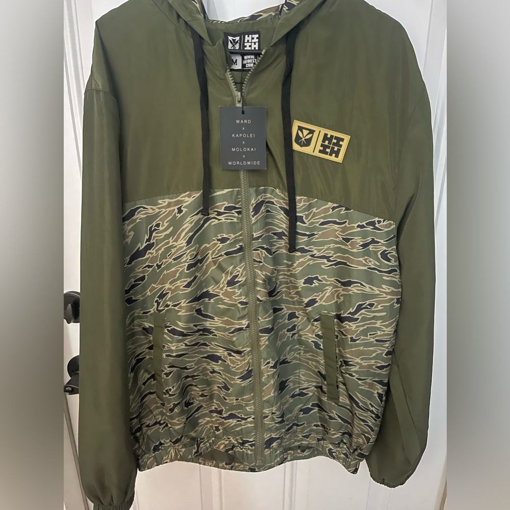 Hawaii's Finest Camo Rain Jacket